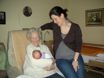 Leandra, Uroma und Annette