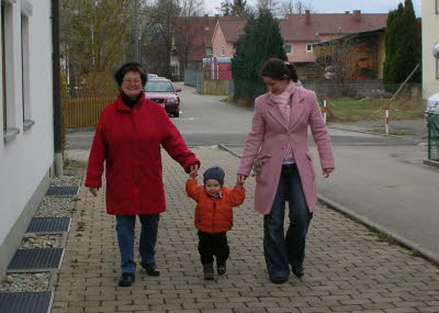 Damen von Drei Generationen 